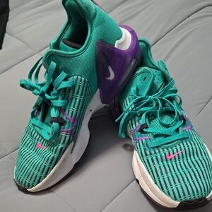 Nike Teal, Purple & Pink Men's Running Sneakers